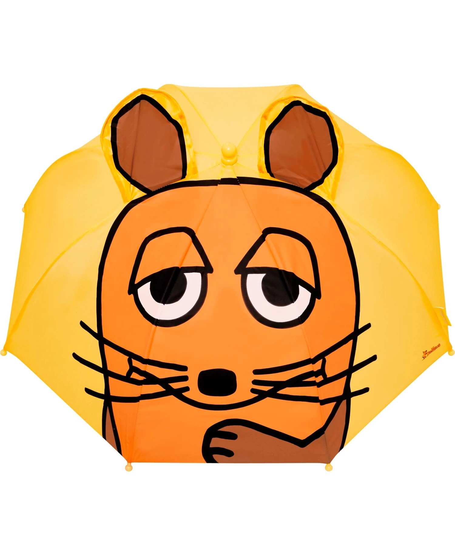 Playshoes 3D Regenschirm DIE MAUS In Gelb 4 Playshoes 3D Regenschirm DIE MAUS In Gelb – Bild 2