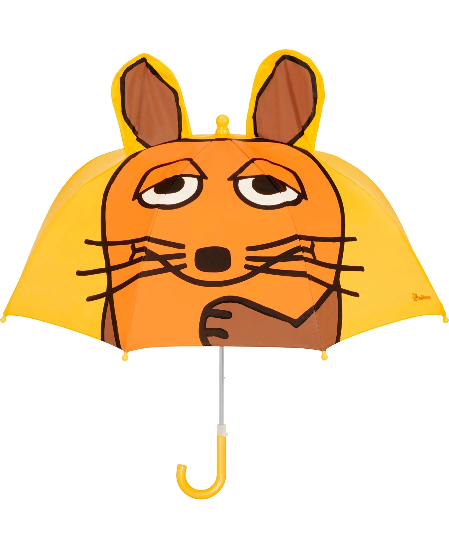 Playshoes 3D Regenschirm DIE MAUS In Gelb 3 Playshoes 3D Regenschirm DIE MAUS In Gelb