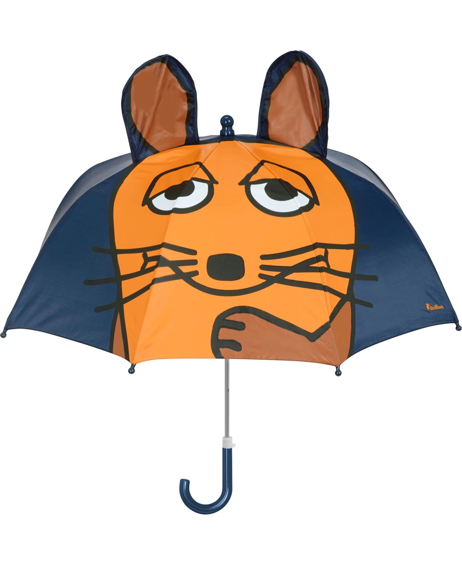 Playshoes 3D Regenschirm DIE MAUS In Marine 3 Playshoes 3D Regenschirm DIE MAUS In Marine