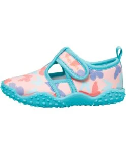 Playshoes Aqua-Schuh Schmetterlinge In Rosa