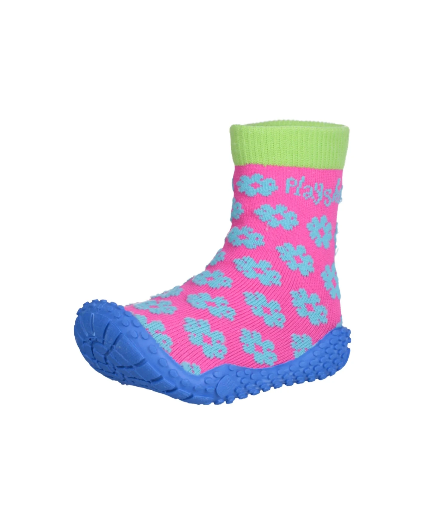 Playshoes Aqua-Socke Blume In Pink 6 Playshoes Aqua-Socke Blume In Pink – Bild 4