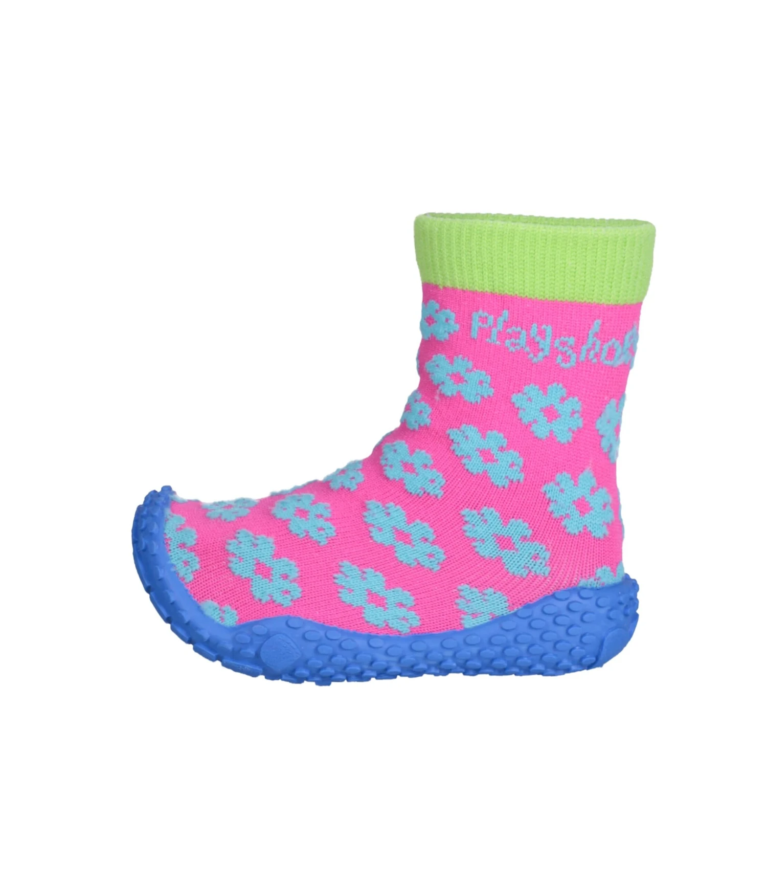 Playshoes Aqua-Socke Blume In Pink 3 Playshoes Aqua-Socke Blume In Pink
