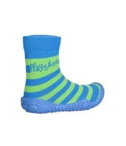 Playshoes Aqua-Socke Streifen In Blau/Grün -Playshoes playshoes aqua socke streifen in blau grun 2
