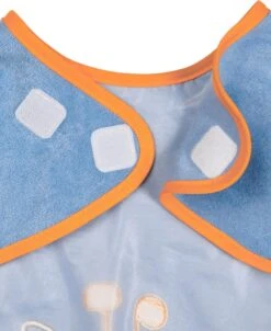 Playshoes Ärmel-Lätzchen Langarm In Blau -Playshoes playshoes armel latzchen langarm in blau 2