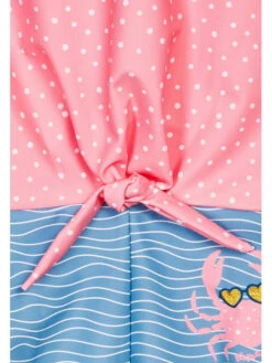 Playshoes Badeanzug "Krebs" In Rosa/ Hellblau -Playshoes playshoes badeanzug krebs in rosa hellblau 2