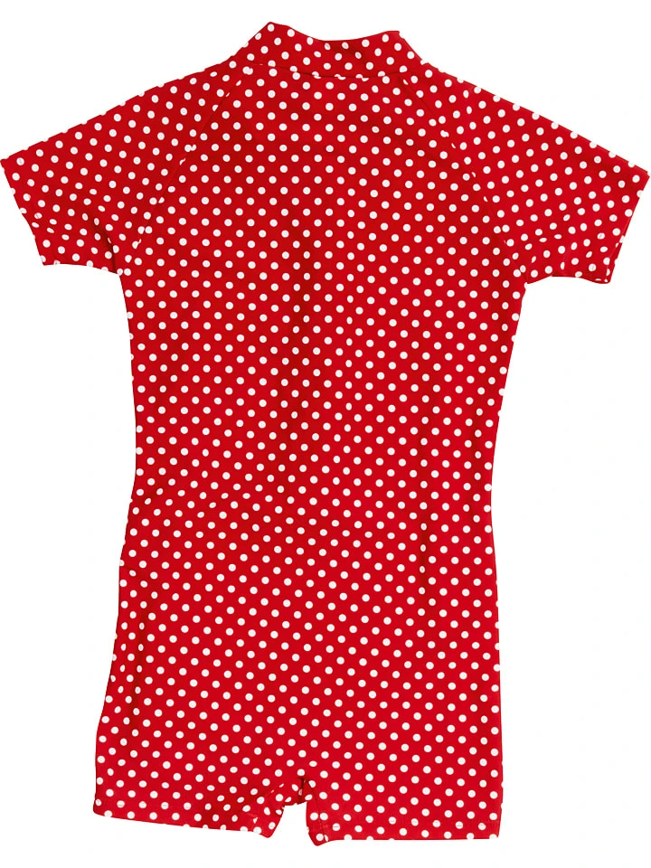 Playshoes Badeanzug "Punkte" In Rot/ Weiß 4 Playshoes Badeanzug "Punkte" In Rot/ Weiß – Bild 2