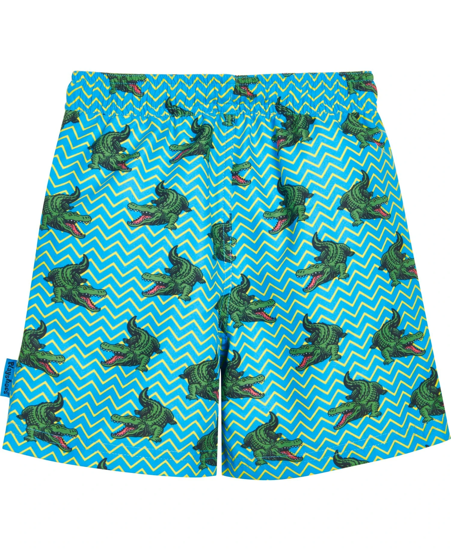 Playshoes Beach-Short Krokodile In Aquablau 4 Playshoes Beach-Short Krokodile In Aquablau – Bild 2