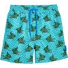 Playshoes Beach-Short Krokodile In Aquablau