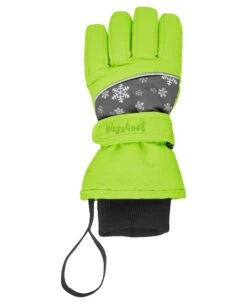 Playshoes Finger-Handschuh Schneeflocken In Grün -Playshoes playshoes finger handschuh schneeflocken in grun 2