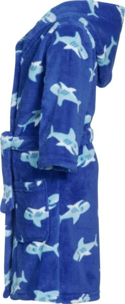 Playshoes Fleece-Bademantel Hai In Blau 8 Playshoes Fleece-Bademantel Hai In Blau -Playshoes playshoes fleece bademantel hai in blau 2