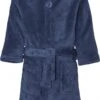 Playshoes Fleece-Bademantel Uni In Marine