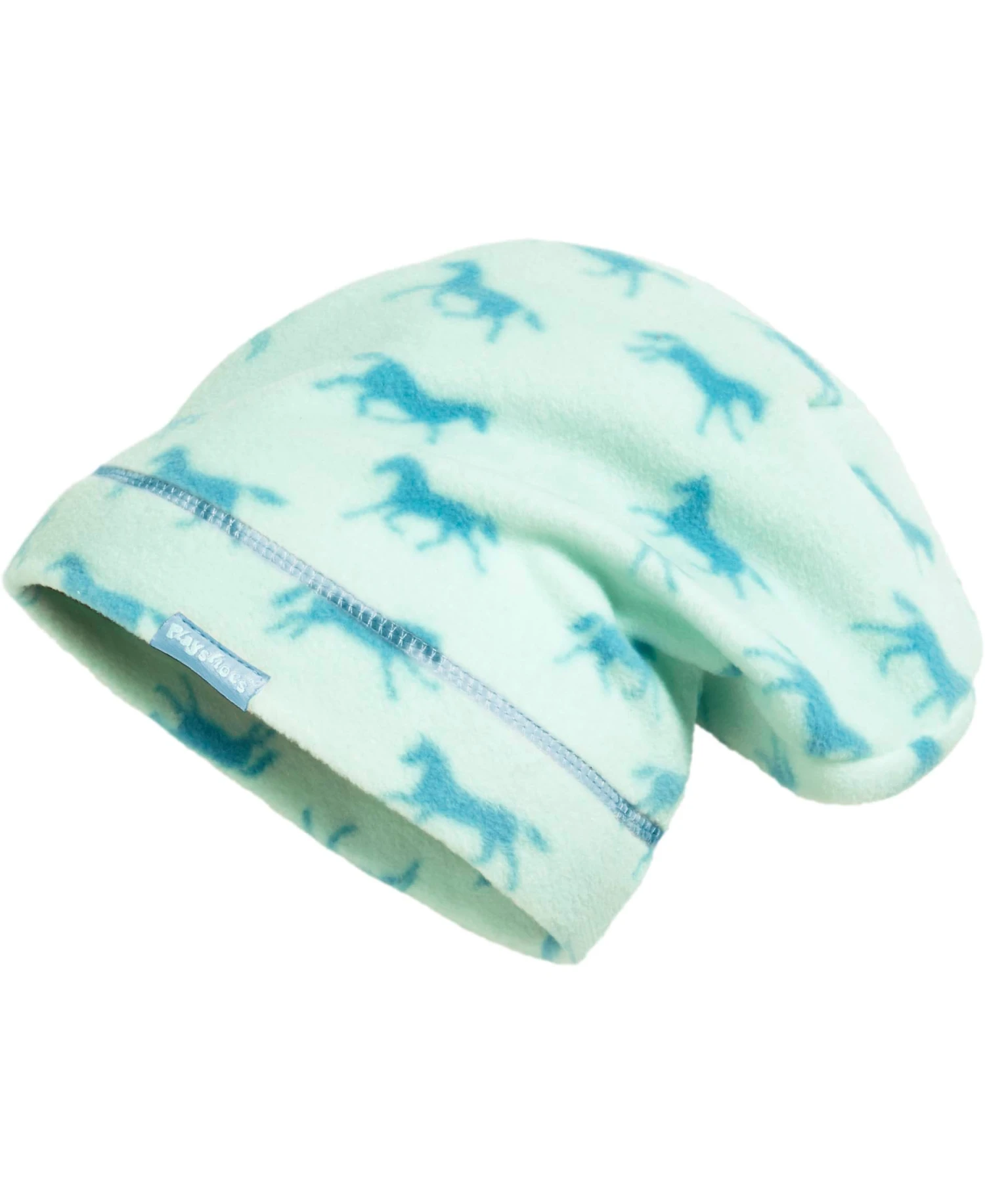 Playshoes Fleece-Beanie Pferde In Türkis 3 Playshoes Fleece-Beanie Pferde In Türkis