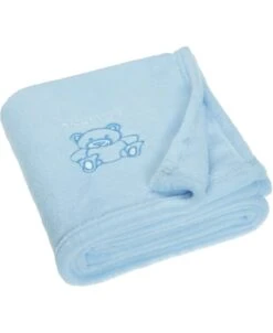 Playshoes Fleece-Decke Bär In Bleu