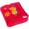 Playshoes Fleece-Decke DIE MAUS In Pink -Playshoes playshoes fleece decke die maus in pink