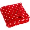 Playshoes Fleece-Decke Punkte In Rot -Playshoes playshoes fleece decke punkte in rot