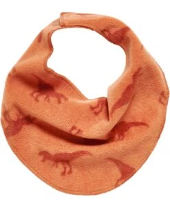Playshoes Fleece-Dreieckstuch Dinos In Ocker