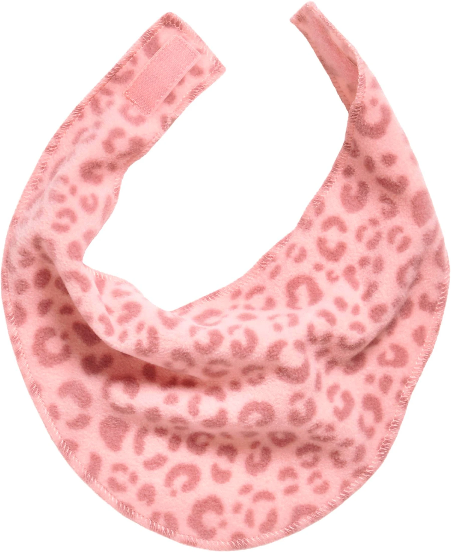 Playshoes Fleece-Dreieckstuch Leo-Print In Rosa 4 Playshoes Fleece-Dreieckstuch Leo-Print In Rosa – Bild 2