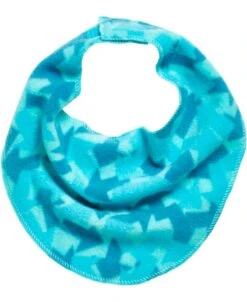 Playshoes Fleece-Dreieckstuch Pfeile Camouflage In Petrol