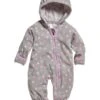 Playshoes Fleece-Overall In Grau