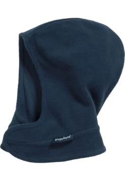Playshoes Fleece-Schalmütze Mit Klettverschluß In Marine