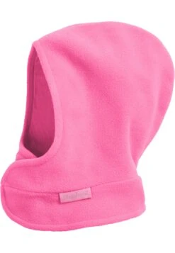 Playshoes Fleece-Schalmütze Mit Klettverschluß In Pink