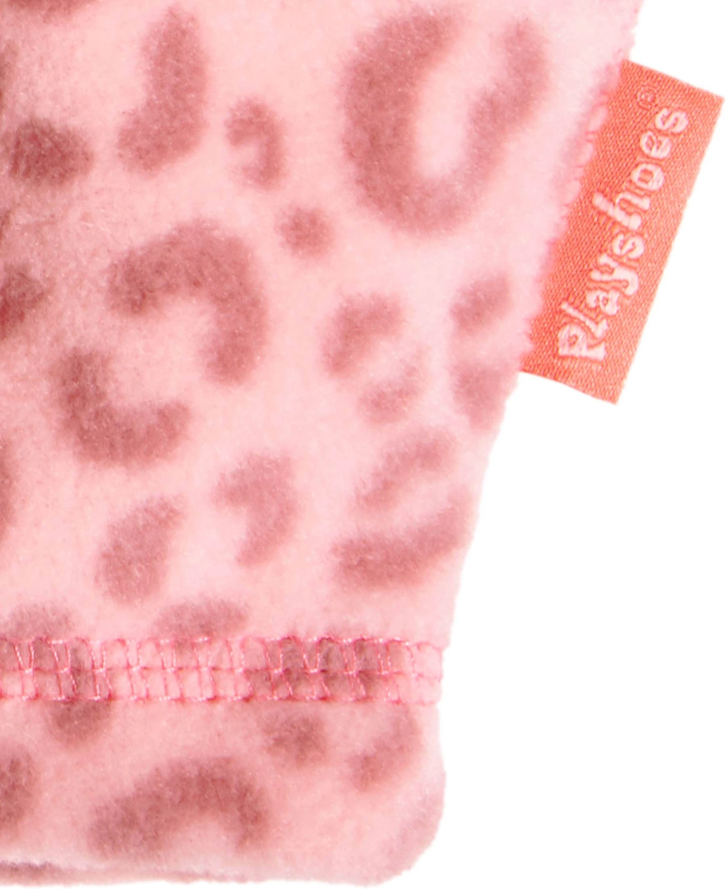 Playshoes Fleece-Schlupfmütze Leo-Print In Rosa 5 Playshoes Fleece-Schlupfmütze Leo-Print In Rosa – Bild 3