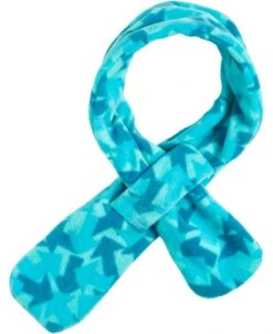 Playshoes Fleece-Steckschal Pfeile Camouflage In Petrol -Playshoes playshoes fleece steckschal pfeile camouflage in petrol 2