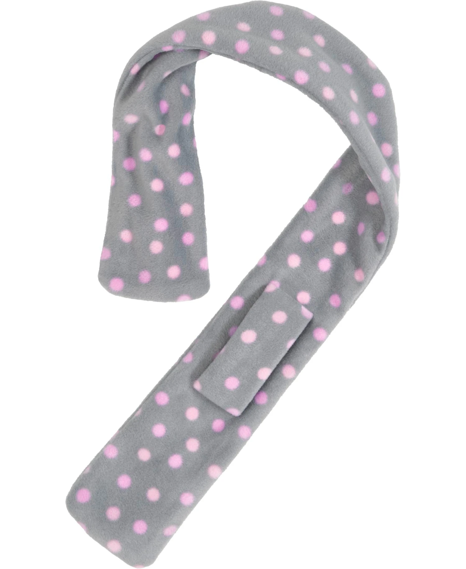 Playshoes Fleece-Steckschal Punkte In Grau 4 Playshoes Fleece-Steckschal Punkte In Grau – Bild 2