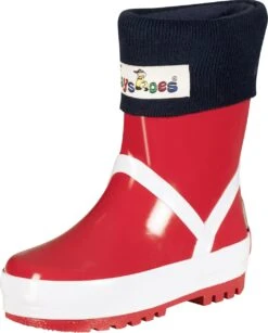 Playshoes Fleece-Stiefel-Socke In Marine -Playshoes playshoes fleece stiefel socke in marine 2