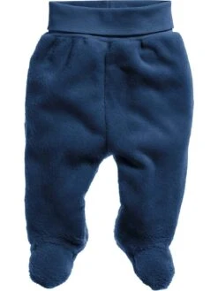 Playshoes Fleece-Strampelhose In Dunkelblau
