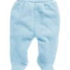 Playshoes Fleece-Strampelhose In Hellblau