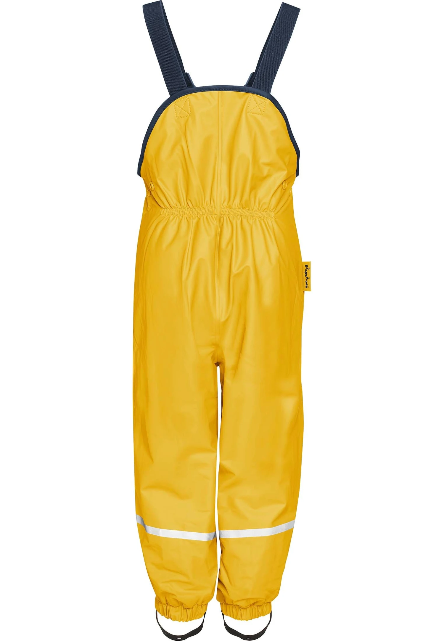 Playshoes Fleece-Trägerhose In Gelb 4 Playshoes Fleece-Trägerhose In Gelb – Bild 2