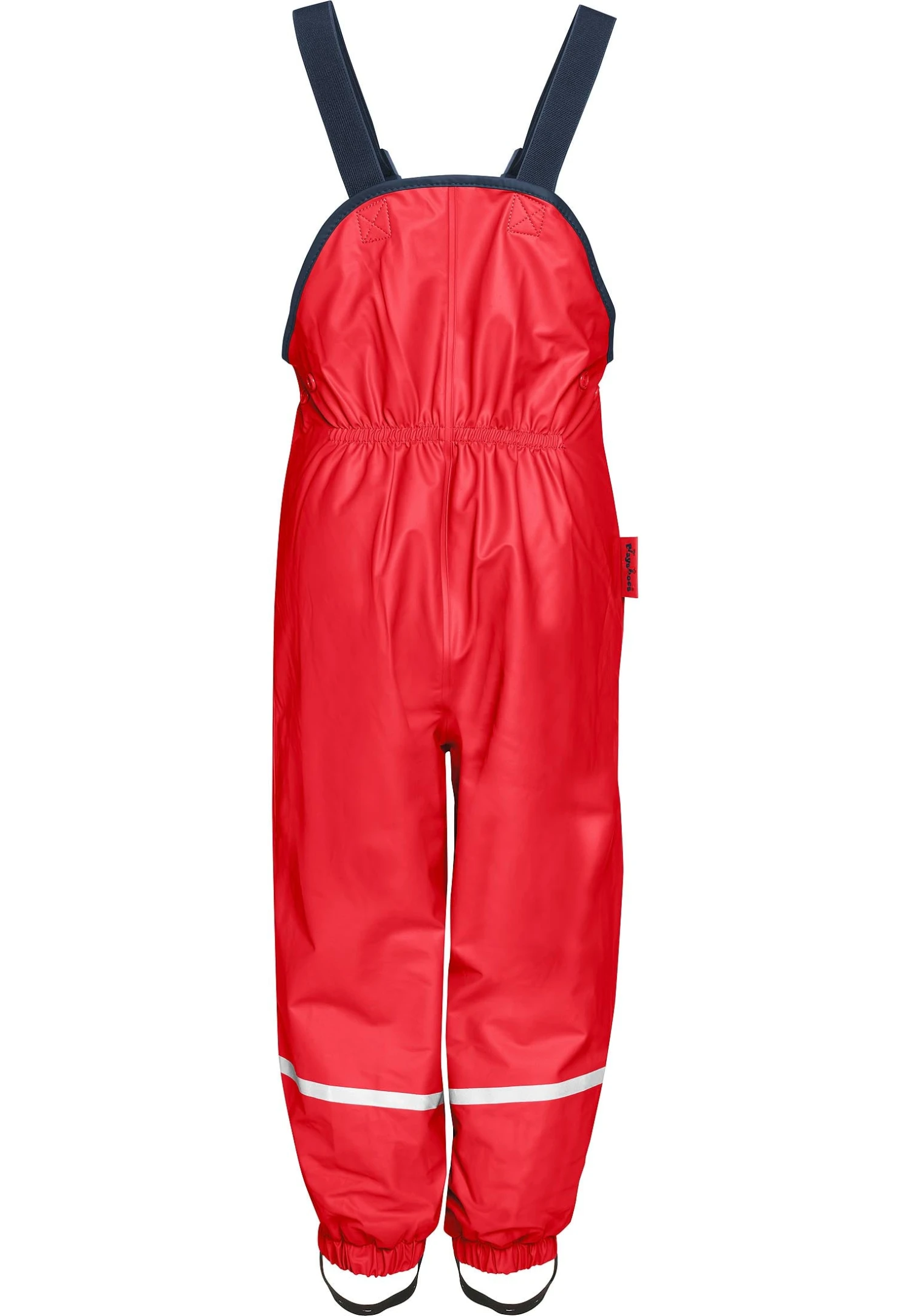 Playshoes Fleece-Trägerhose In Rot 4 Playshoes Fleece-Trägerhose In Rot – Bild 2