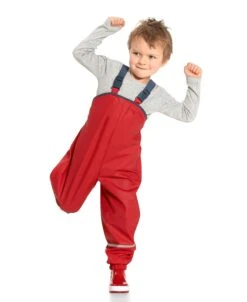 Playshoes Fleece-Trägerhose In Rot 10 Playshoes Fleece-Trägerhose In Rot -Playshoes playshoes fleece tragerhose in rot 3
