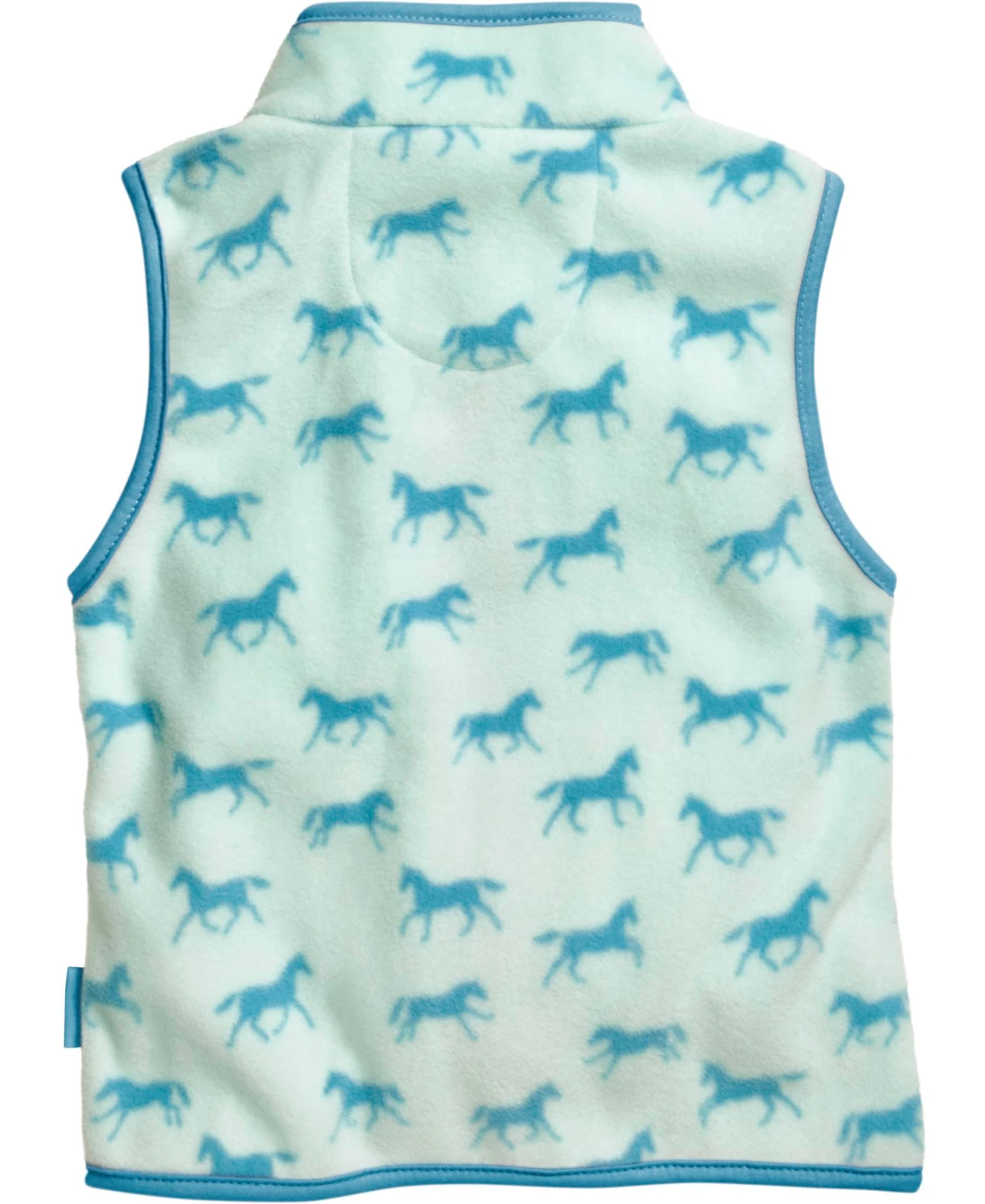 Playshoes Fleece-Weste Pferde In Türkis 4 Playshoes Fleece-Weste Pferde In Türkis – Bild 2