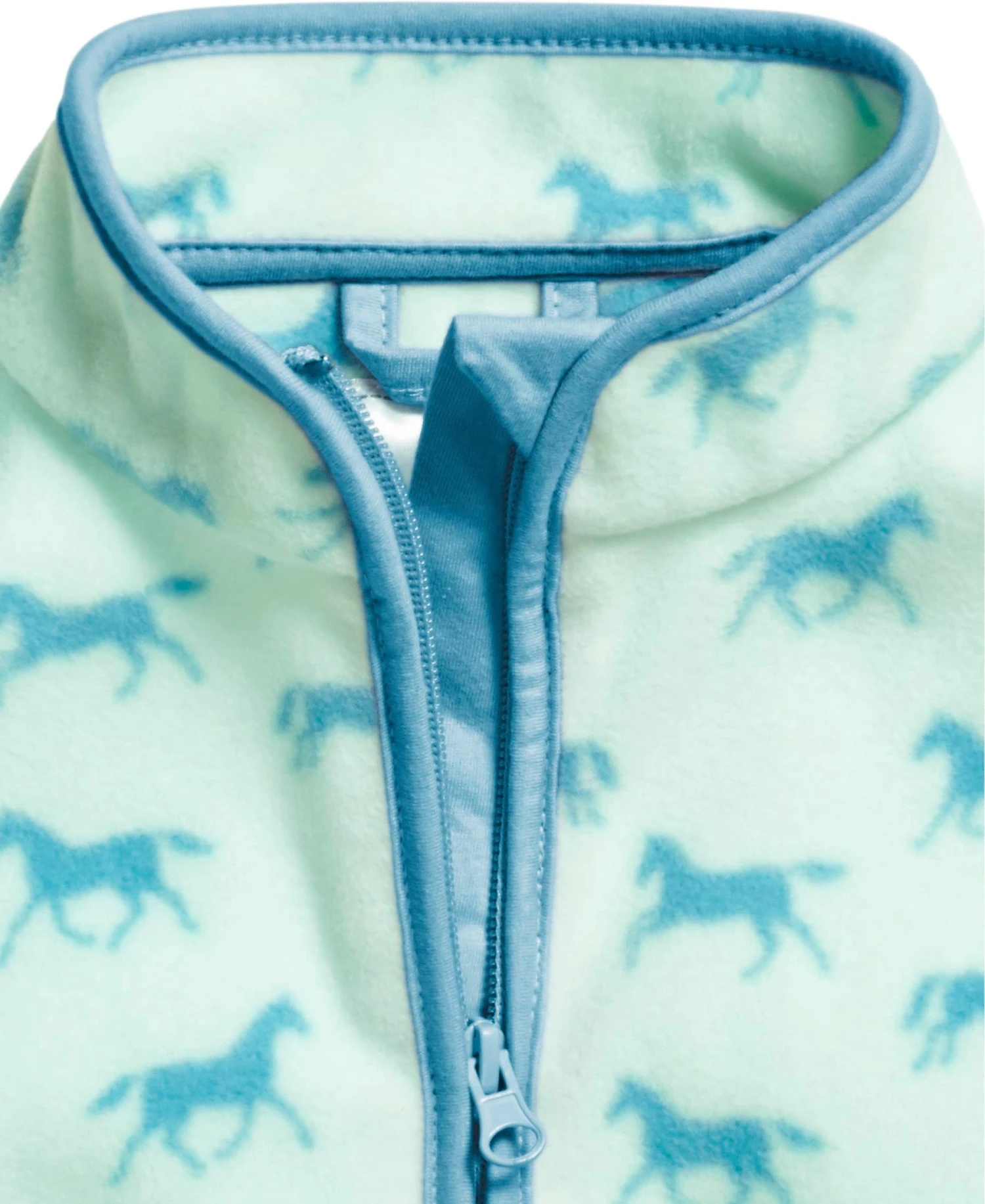 Playshoes Fleece-Weste Pferde In Türkis 5 Playshoes Fleece-Weste Pferde In Türkis – Bild 3