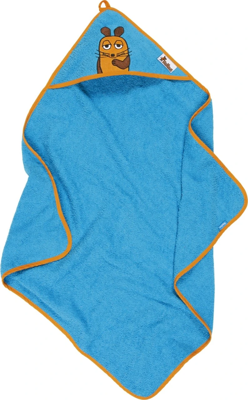 Playshoes Frottee-Kapuzentuch DIE MAUS In Aquablau 3 Playshoes Frottee-Kapuzentuch DIE MAUS In Aquablau