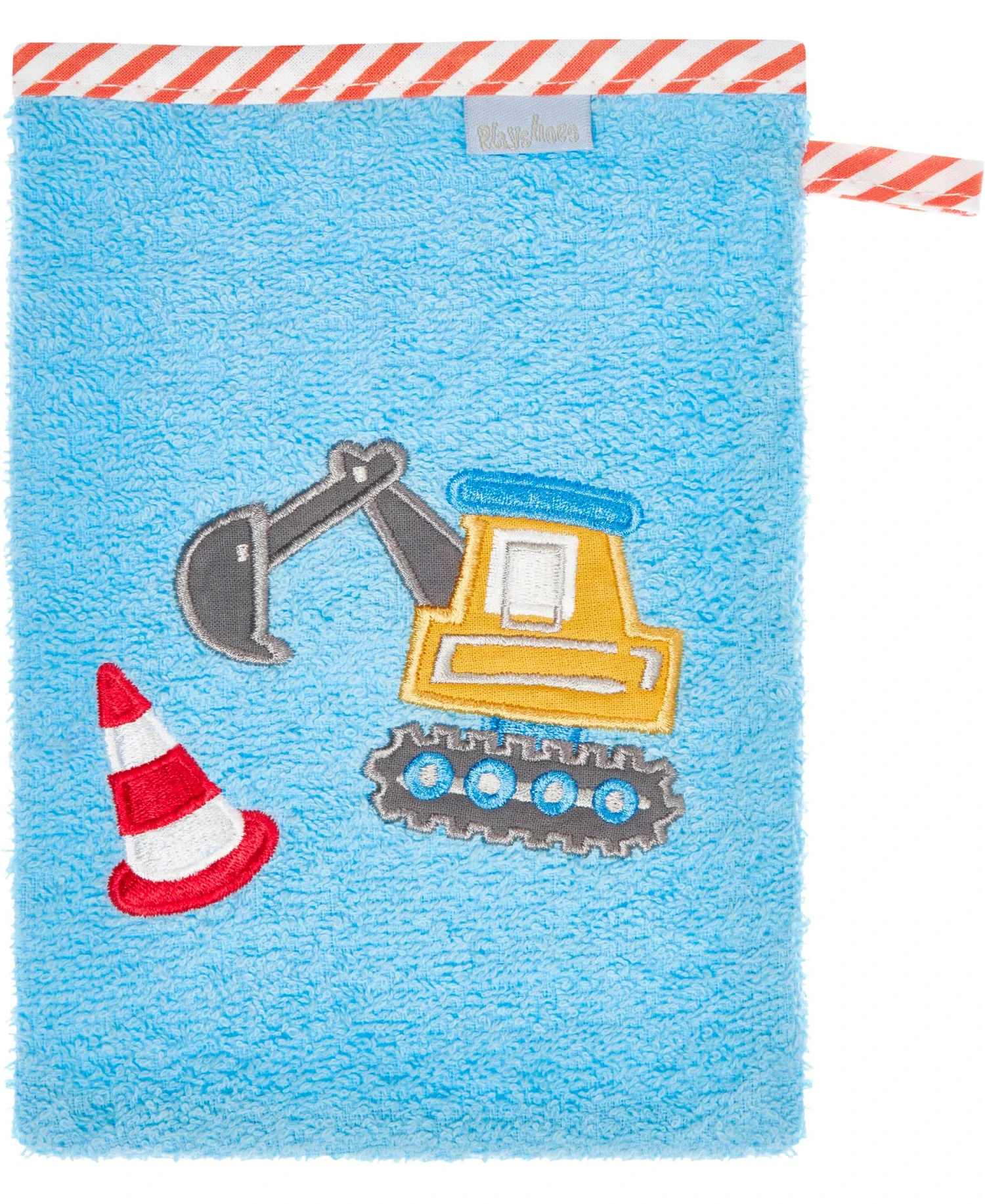 Playshoes Frottee-Waschhandschuh Bagger In Bleu 3 Playshoes Frottee-Waschhandschuh Bagger In Bleu