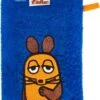 Playshoes Frottee-Waschhandschuh DIE MAUS In Marine -Playshoes playshoes frottee waschhandschuh die maus in marine