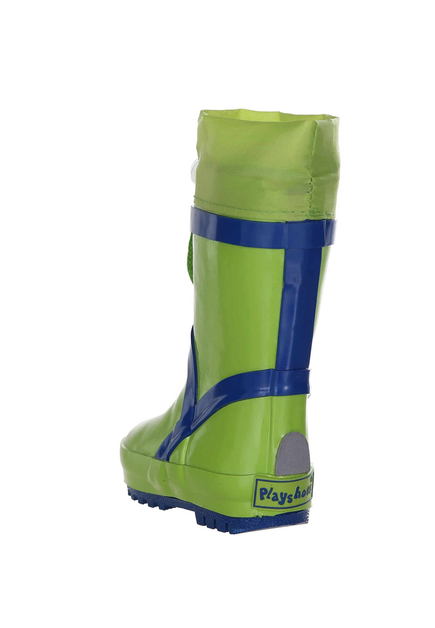 Playshoes Gummistiefel Basic Gefüttert In Grün 4 Playshoes Gummistiefel Basic Gefüttert In Grün – Bild 2