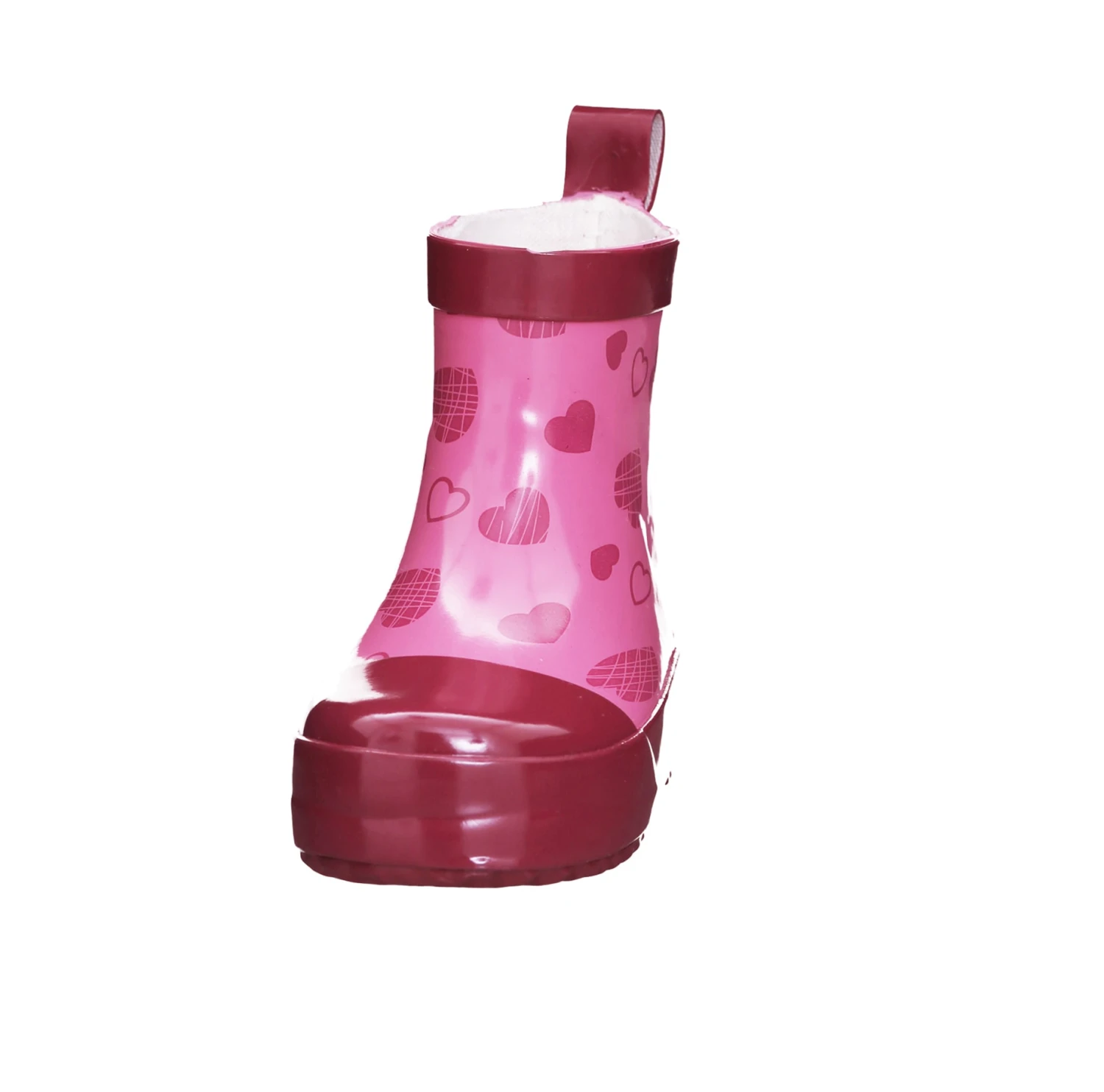 Playshoes Gummistiefel Halbschaft Herzchen In Pink 7 Playshoes Gummistiefel Halbschaft Herzchen In Pink – Bild 5