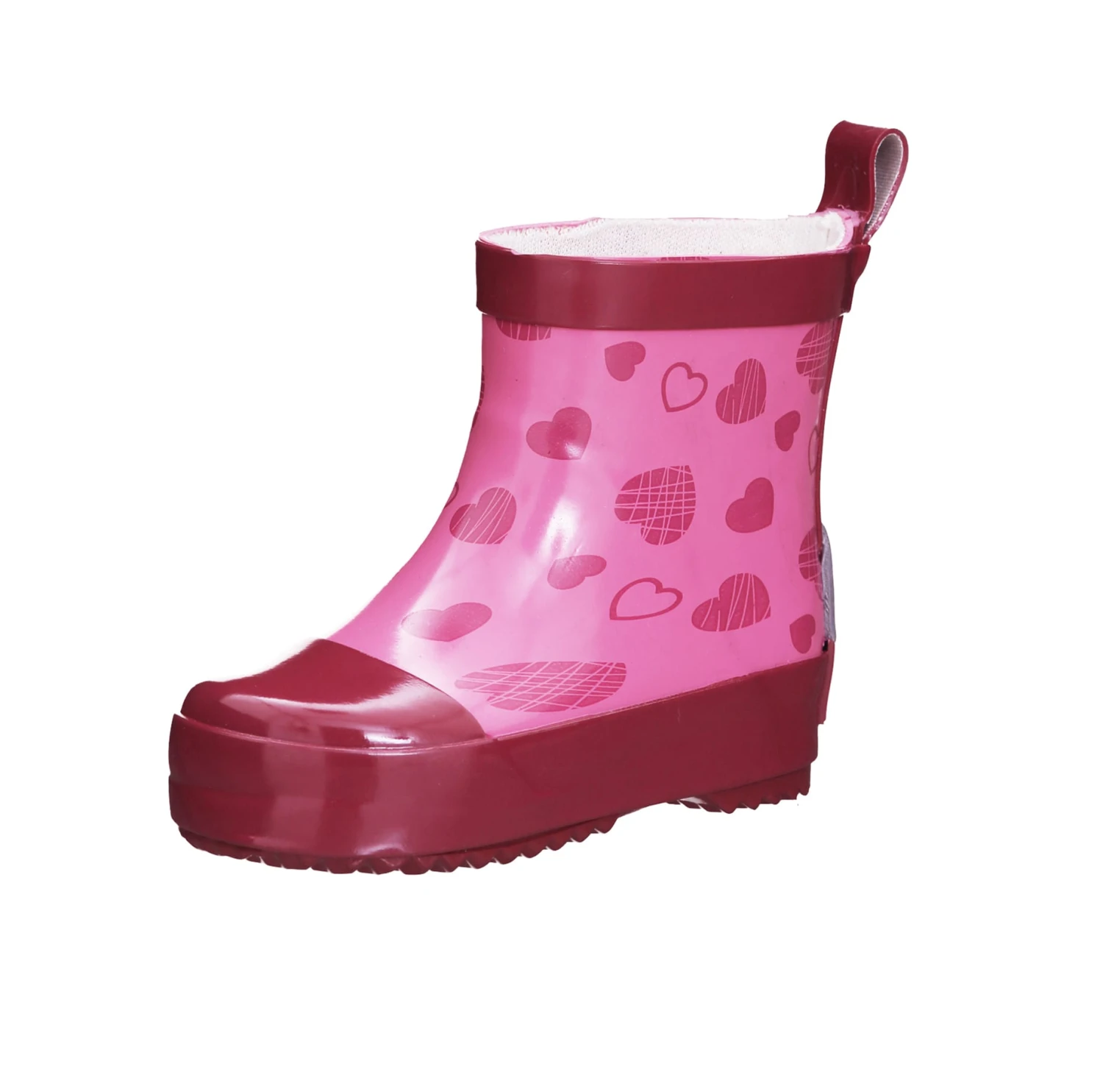 Playshoes Gummistiefel Halbschaft Herzchen In Pink 8 Playshoes Gummistiefel Halbschaft Herzchen In Pink – Bild 6
