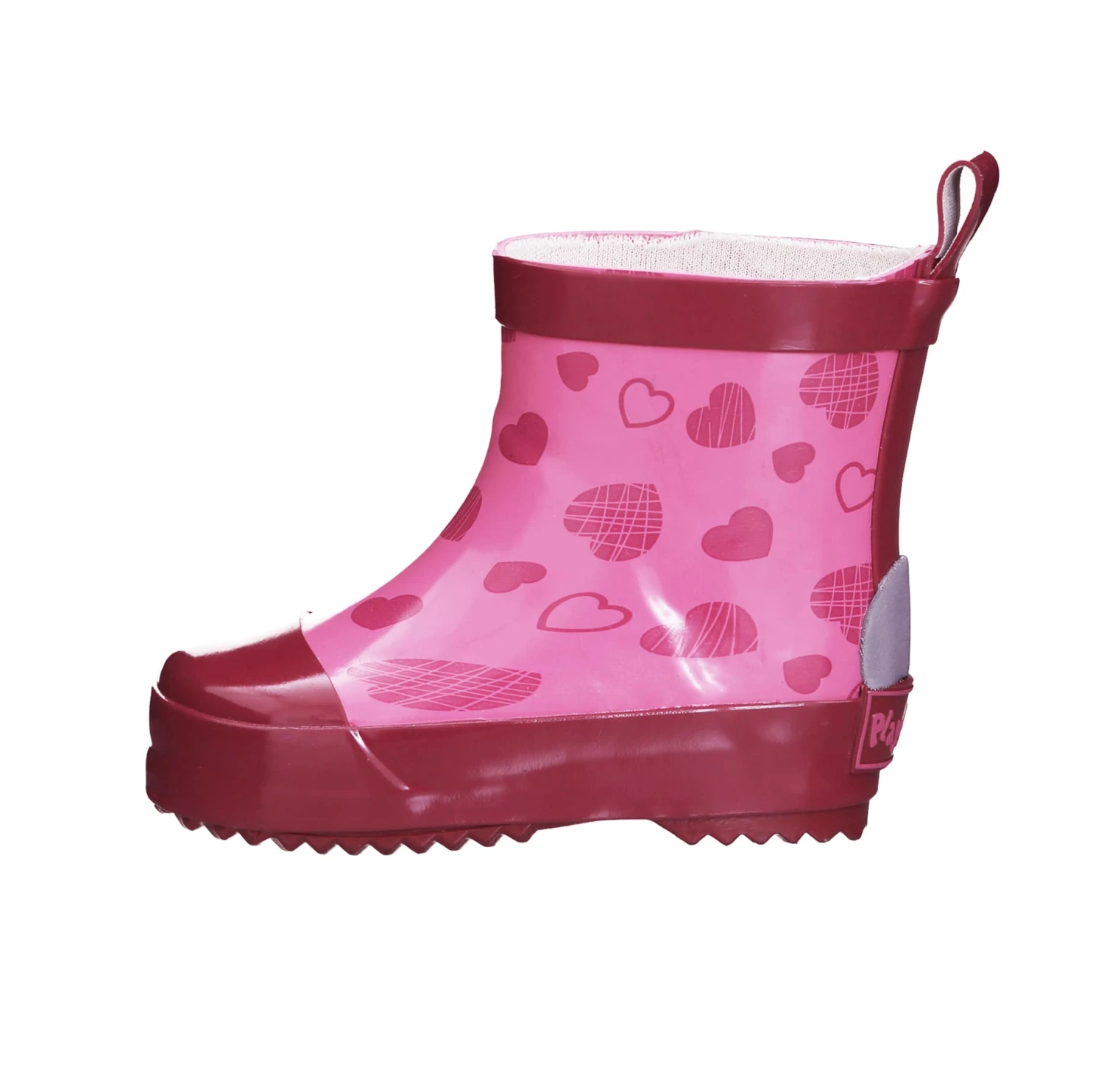 Playshoes Gummistiefel Halbschaft Herzchen In Pink 3 Playshoes Gummistiefel Halbschaft Herzchen In Pink