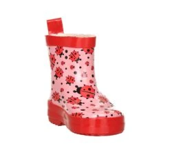 Playshoes Gummistiefel Halbschaft Marienkäfer In Rosa -Playshoes playshoes gummistiefel halbschaft marienkafer in rosa 3
