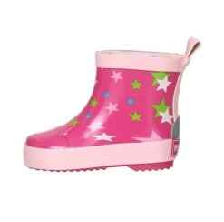 Playshoes Gummistiefel Halbschaft Sterne In Pink