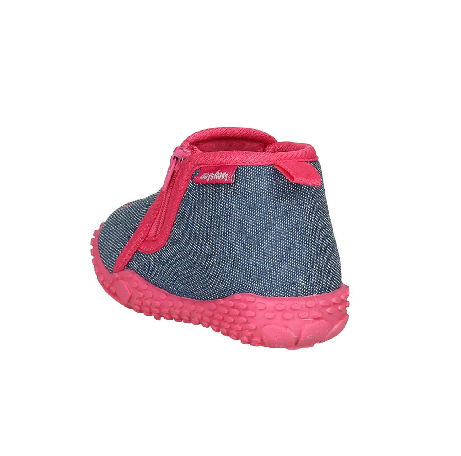 Playshoes Hausschuh Einhorn In Jeansblau 4 Playshoes Hausschuh Einhorn In Jeansblau – Bild 2