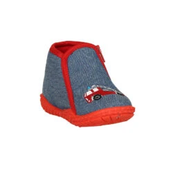 Playshoes Hausschuh Feuerwehr In Jeansblau -Playshoes playshoes hausschuh feuerwehr in jeansblau 3