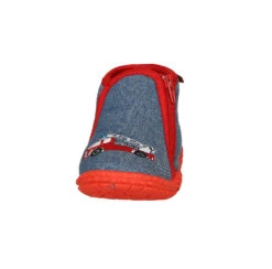 Playshoes Hausschuh Feuerwehr In Jeansblau -Playshoes playshoes hausschuh feuerwehr in jeansblau 4