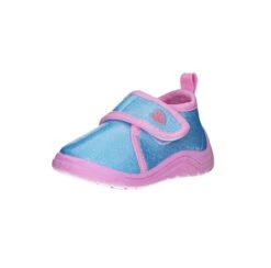 Playshoes Hausschuh Glitzer In Türkis -Playshoes playshoes hausschuh glitzer in turkis 5