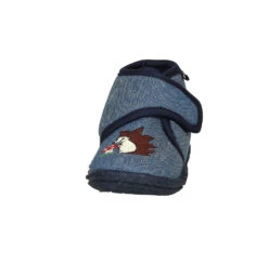 Playshoes Hausschuh Igel In Jeansblau -Playshoes playshoes hausschuh igel in jeansblau 4